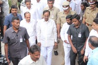 CM KCR Reaches Nandamuri Harikrishna House